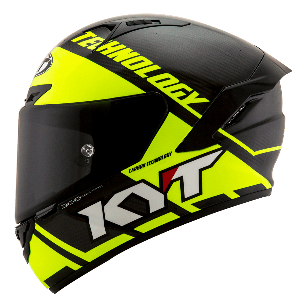 KYT NX Race hadir dengan bahan carbon dan cocok untuk superbike